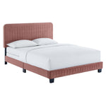 Modway MOD-6329 Celine Channel Tufted Performance Velvet King Bed