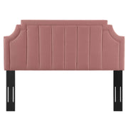 Modway MOD-6346 Alyona Channel Tufted Performance Velvet Twin Headboard