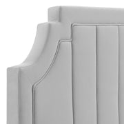 Modway MOD-6346 Alyona Channel Tufted Performance Velvet Twin Headboard