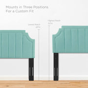 Modway MOD-6346 Alyona Channel Tufted Performance Velvet Twin Headboard