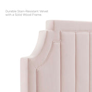 Modway MOD-6346 Alyona Channel Tufted Performance Velvet Twin Headboard
