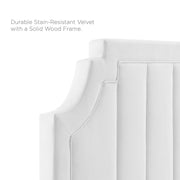 Modway MOD-6346 Alyona Channel Tufted Performance Velvet Twin Headboard