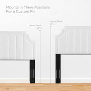 Modway MOD-6346 Alyona Channel Tufted Performance Velvet Twin Headboard