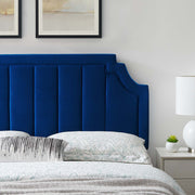 Modway MOD-6347 Alyona Channel Tufted Velvet Full/Queen Headboard