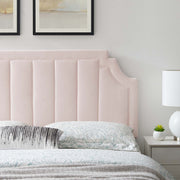 Modway MOD-6347 Alyona Channel Tufted Velvet Full/Queen Headboard