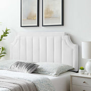 Modway MOD-6347 Alyona Channel Tufted Velvet Full/Queen Headboard