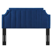 Modway MOD-6348 Alyona Channel Tufted Velvet King/California King Headboard