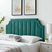 Modway MOD-6348 Alyona Channel Tufted Velvet King/California King Headboard