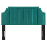 Modway MOD-6348 Alyona Channel Tufted Velvet King/California King Headboard
