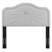 Modway MOD-6350 Kristin Pleated Performance Velvet Full/Queen Headboard