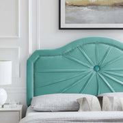 Modway MOD-6350 Kristin Pleated Performance Velvet Full/Queen Headboard