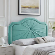 Modway MOD-6350 Kristin Pleated Performance Velvet Full/Queen Headboard