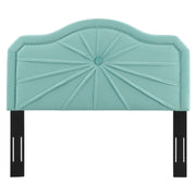 Modway MOD-6350 Kristin Pleated Performance Velvet Full/Queen Headboard