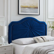 Modway MOD-6350 Kristin Pleated Performance Velvet Full/Queen Headboard