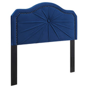 Modway MOD-6350 Kristin Pleated Performance Velvet Full/Queen Headboard