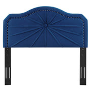 Modway MOD-6350 Kristin Pleated Performance Velvet Full/Queen Headboard