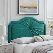 Modway MOD-6350 Kristin Pleated Performance Velvet Full/Queen Headboard