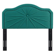 Modway MOD-6350 Kristin Pleated Performance Velvet Full/Queen Headboard
