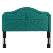 Modway MOD-6350 Kristin Pleated Performance Velvet Full/Queen Headboard