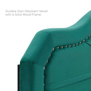 Modway MOD-6350 Kristin Pleated Performance Velvet Full/Queen Headboard