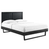 Modway Alana Queen Wood Platform Bed With Angular Frame