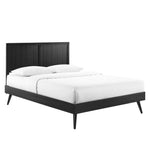 Modway Alana Queen Wood Platform Bed With Splayed Legs
