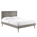 Modway Marlee Queen Wood Platform Bed With Splayed Legs