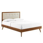 Modway Willow Queen Wood Platform Bed With Splayed Legs