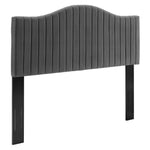 Modway MOD-6560 Brielle Channel Tufted Velvet King/California King Headboard