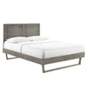 Modway Marlee King Wood Platform Bed With Angular Frame