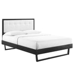 Modway Willow Full Wood Platform Bed With Angular Frame