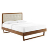 Modway Willow King Wood Platform Bed With Angular Frame