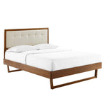 Modway Willow King Wood Platform Bed With Angular Frame