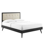 Modway Willow Full Wood Platform Bed With Splayed Legs