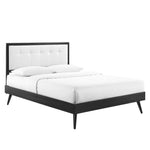 Modway Willow Full Wood Platform Bed With Splayed Legs