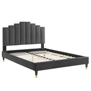 Modway MOD-6691 Elise Queen Performance Velvet Platform Bed