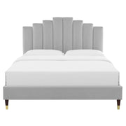 Modway MOD-6691 Elise Queen Performance Velvet Platform Bed