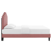 Modway MOD-6692 Elise Queen Performance Velvet Platform Bed