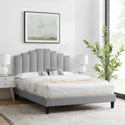Modway MOD-6692 Elise Queen Performance Velvet Platform Bed