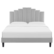 Modway MOD-6692 Elise Queen Performance Velvet Platform Bed