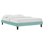 Modway MOD-6692 Elise Queen Performance Velvet Platform Bed