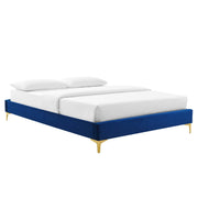 Modway MOD-6693 Elise Queen Performance Velvet Platform Bed