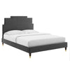 Modway MOD-6704 Lindsey Performance Velvet Queen Platform Bed