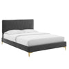 Modway MOD-6706 Phillipa Performance Velvet Queen Platform Bed