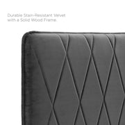 Modway MOD-6707 Phillipa Performance Velvet Queen Platform Bed