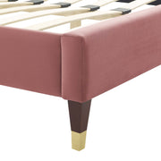 Modway MOD-6707 Phillipa Performance Velvet Queen Platform Bed
