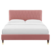 Modway MOD-6707 Phillipa Performance Velvet Queen Platform Bed