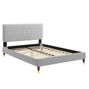 Modway MOD-6707 Phillipa Performance Velvet Queen Platform Bed