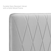 Modway MOD-6707 Phillipa Performance Velvet Queen Platform Bed