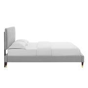Modway MOD-6707 Phillipa Performance Velvet Queen Platform Bed